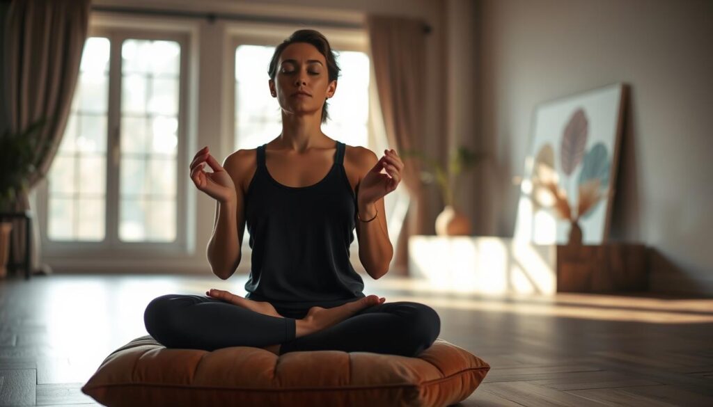 Breathing techniques for stress relief
