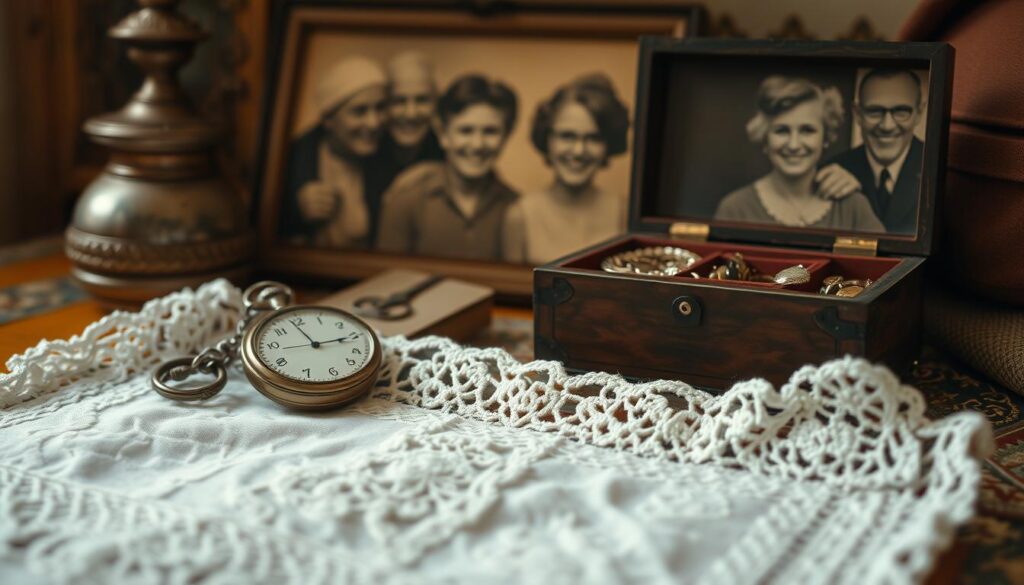 Family heirlooms connecting generations Family heirlooms connecting generations