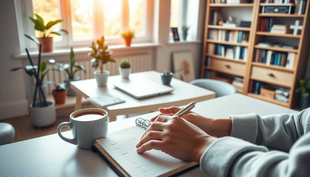 Maintain organization with daily habits