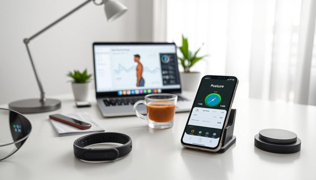 Posture improvement tracking tools