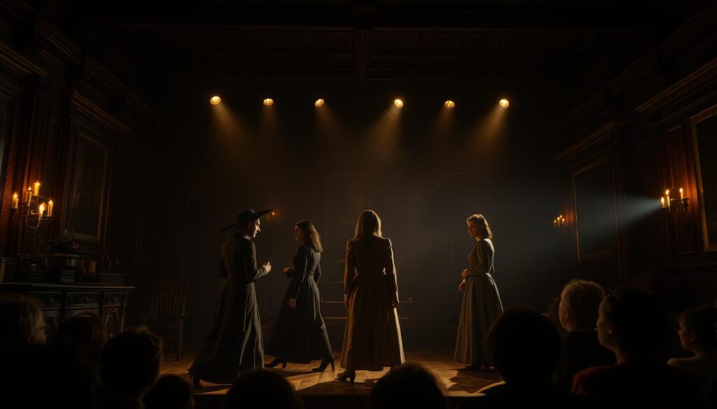 Theatrical adaptations of mystery plays