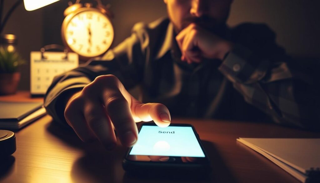 communication timing decision communication timing decision