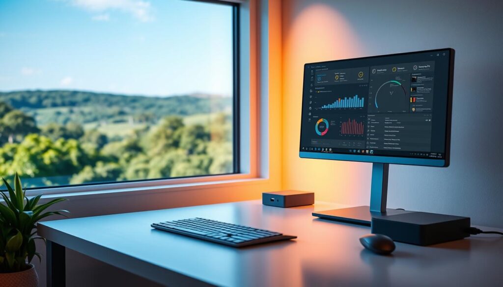 desktop maintenance system