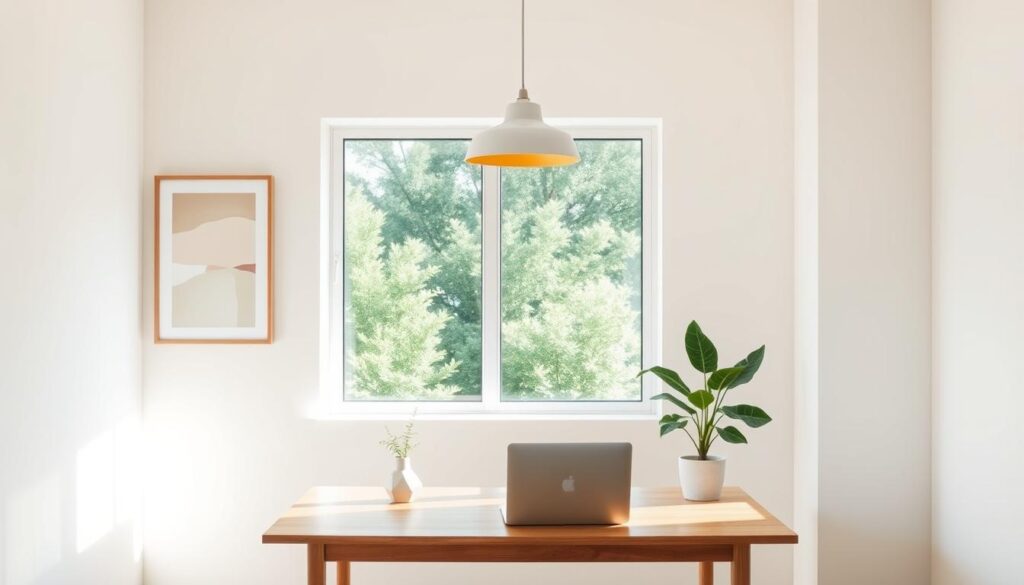 distraction-free workspace