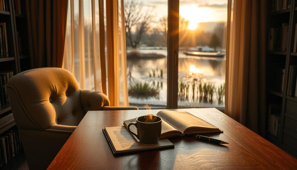 evening reflection journaling