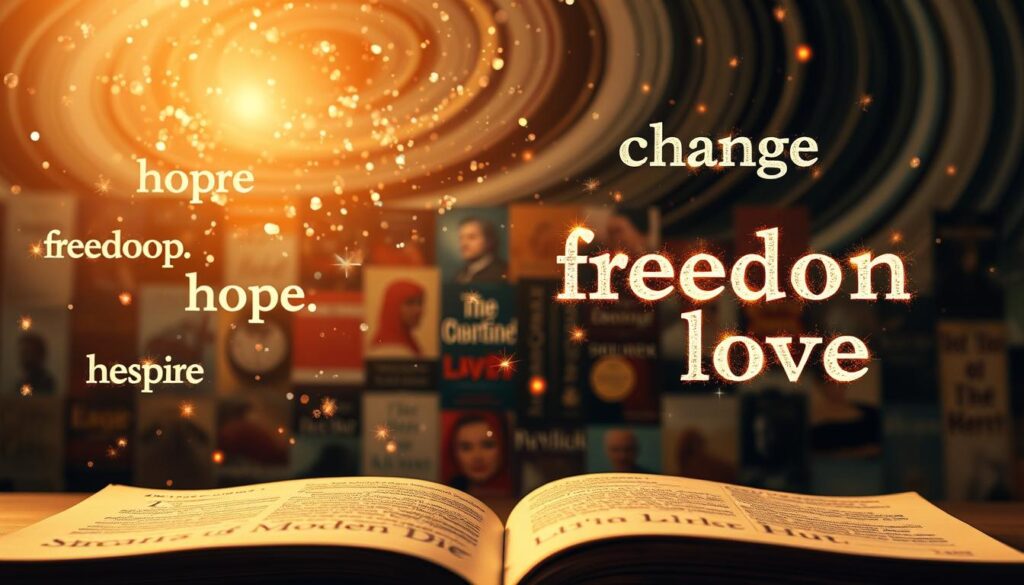 examples of transformative words in literature and communication