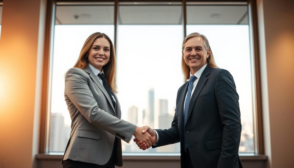 executive handshake protocol