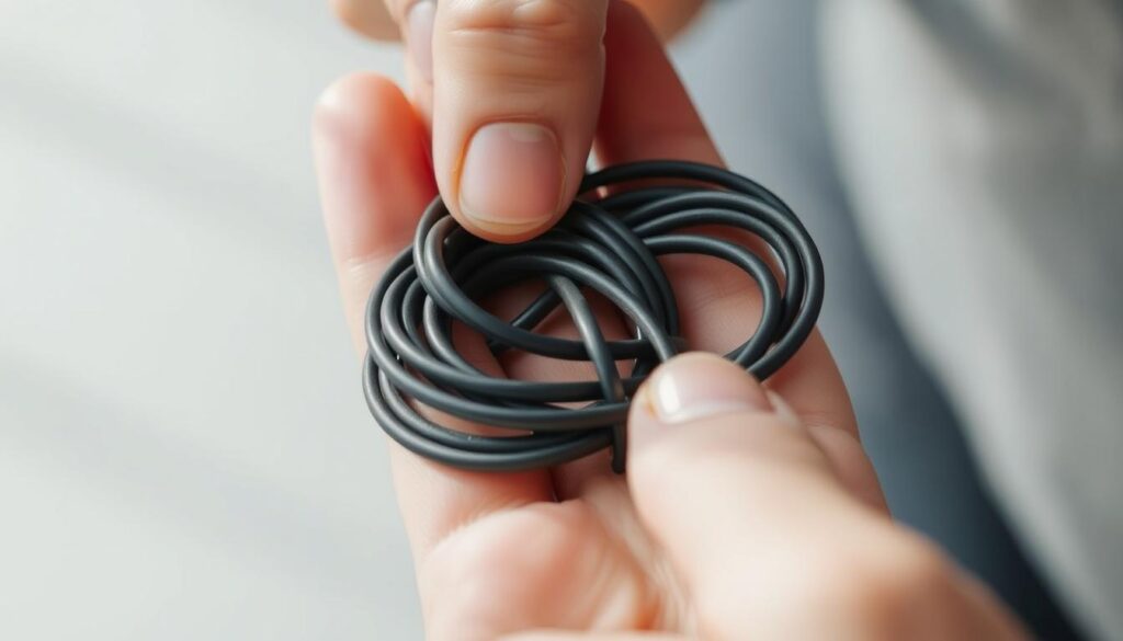 headphone tangle prevention method
