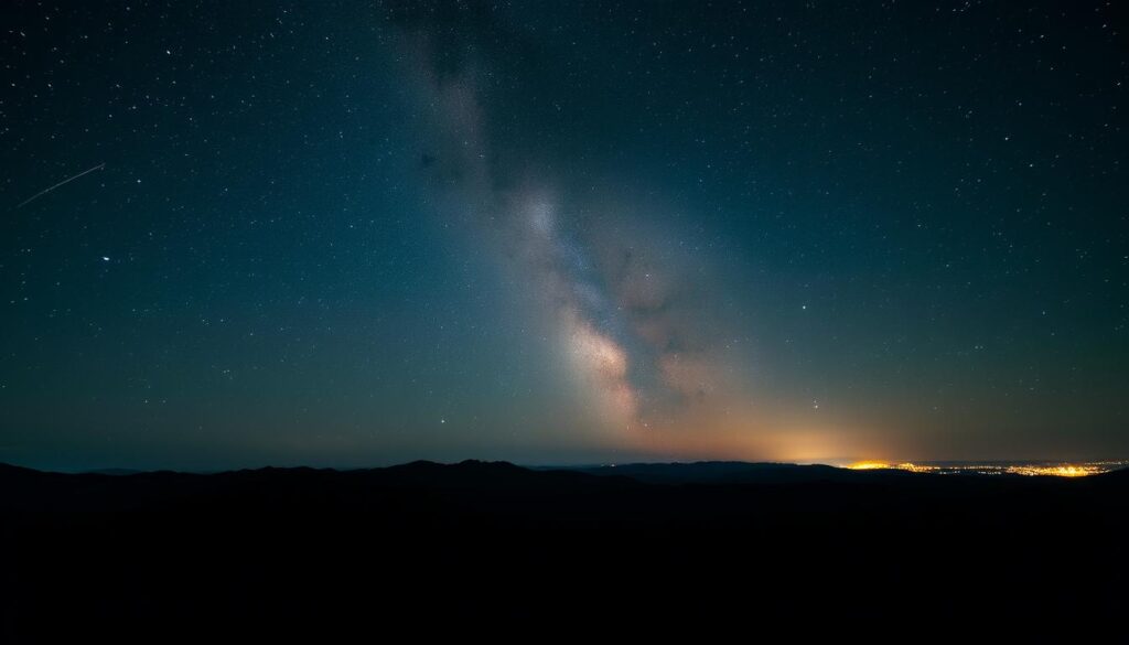 night sky perspective