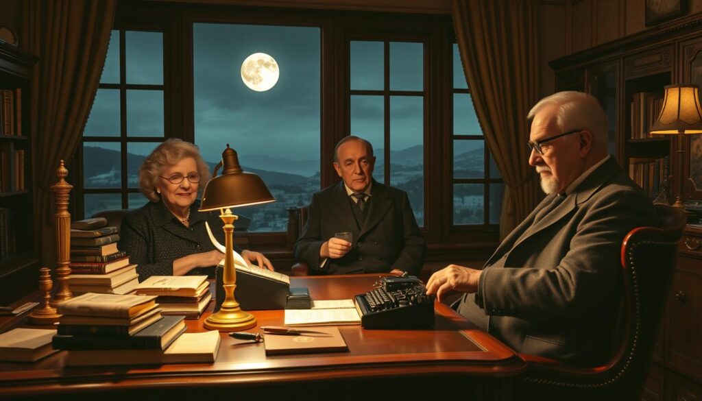 notable one-room mystery authors