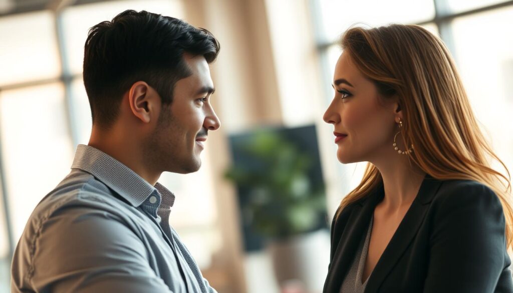 professional eye contact strategies