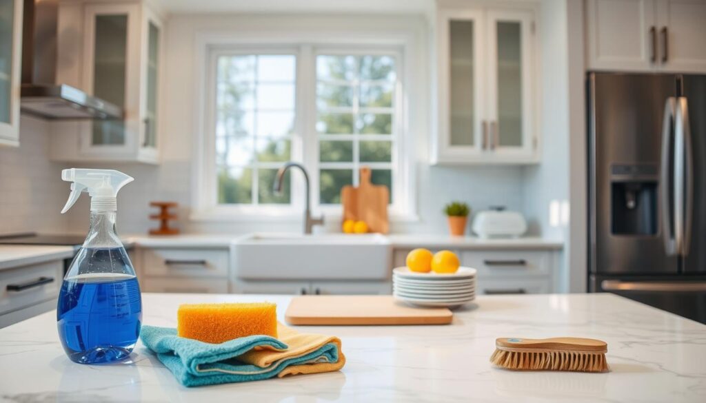 quick kitchen cleaning hacks