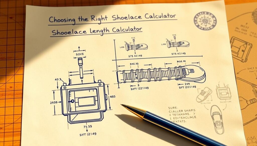 shoelace length calculator