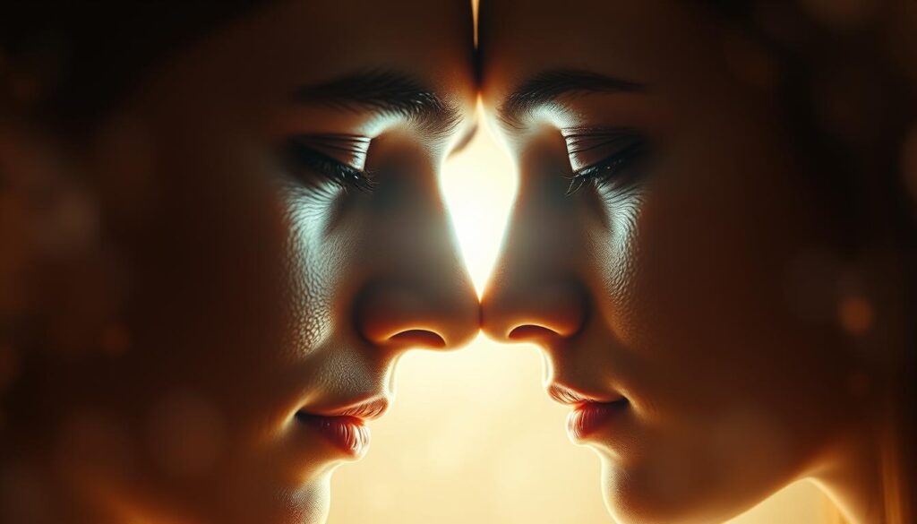 spiritual eye contact