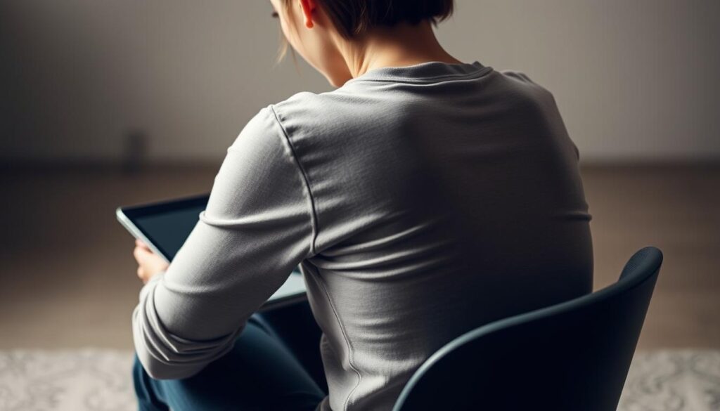 text neck and swayback posture issues