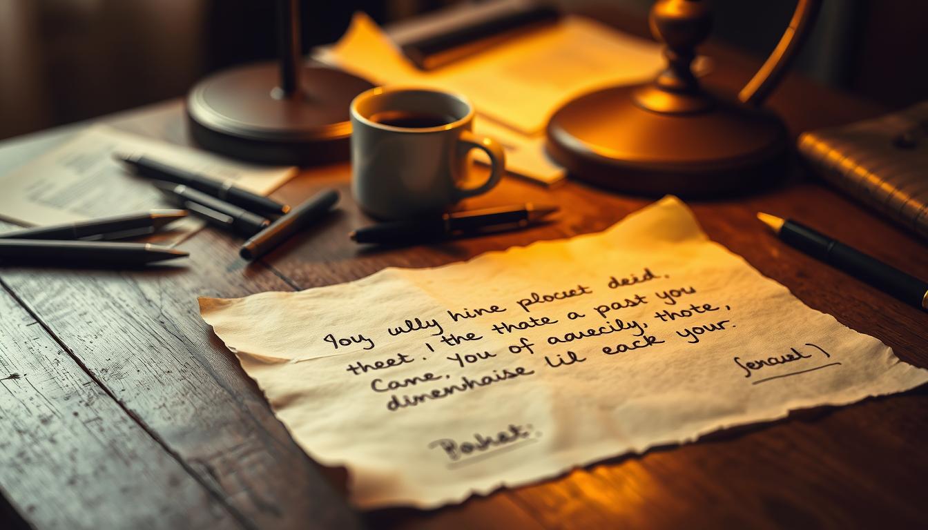 One Sentence That Changes the Past