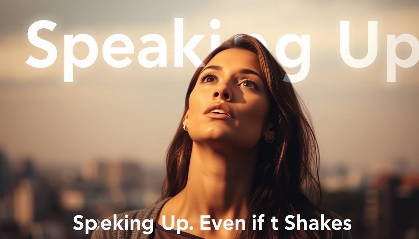 Speaking Up Even If It Shakes
