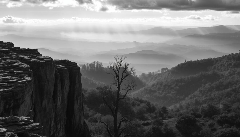 timeless photos of vintage black and white landscapes