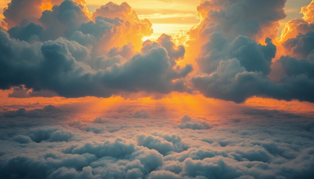 weather patterns affecting sky colors